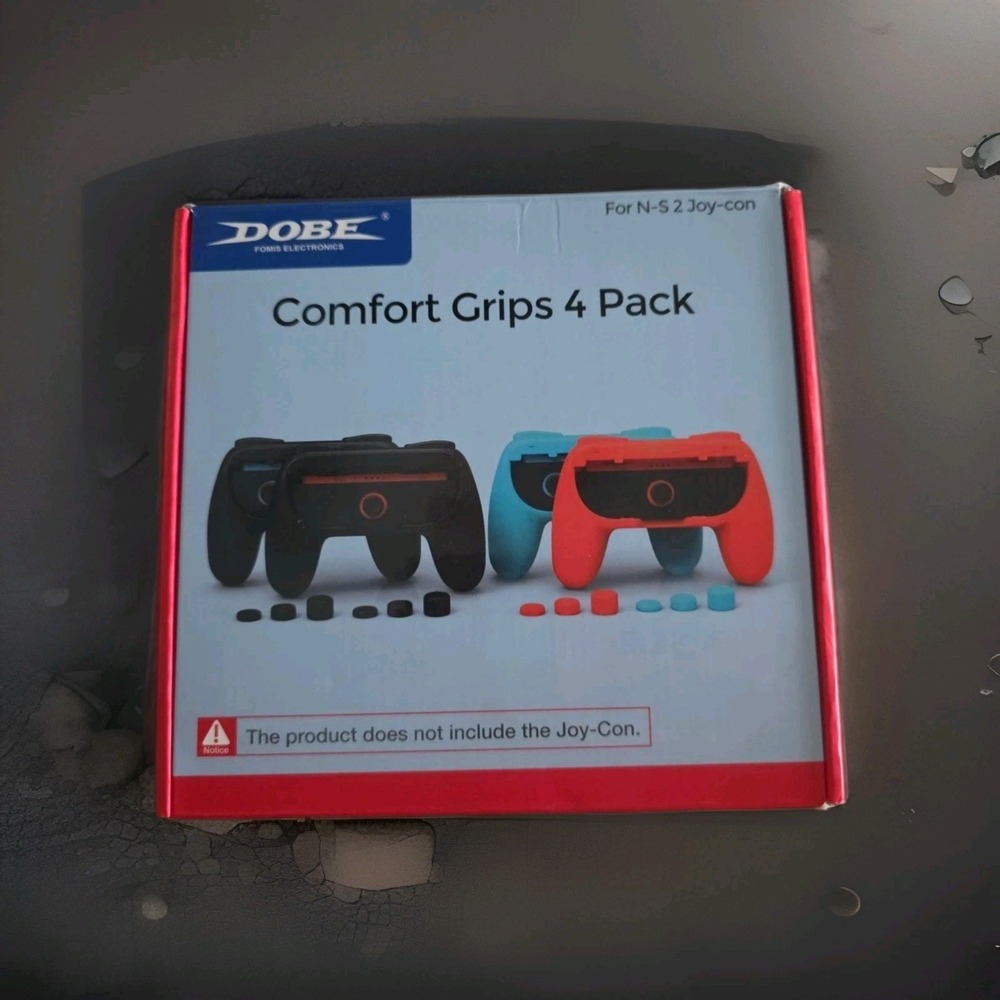 DOBE Nintendo Switch 2 JoyCon Comfort‎ Grips 4 Pack